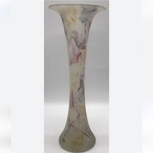 Vintage Art Glass Ambiente Zwiesel Vase Made In Germany